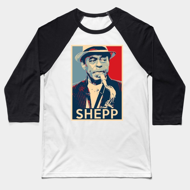 Archie Shepp Hope Poster - Greats of contemporary African American instrumental music Baseball T-Shirt by Quentin1984